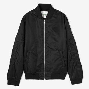 NWT - KENZO Paris Collared Shell Bomber Jacket BLACK 👍